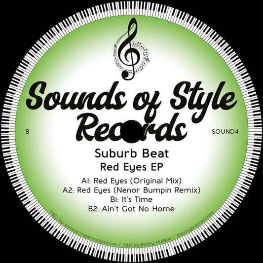 Suburb Beat - Red Eyes (Ep) [12" Vinyl] [New Vinyl]