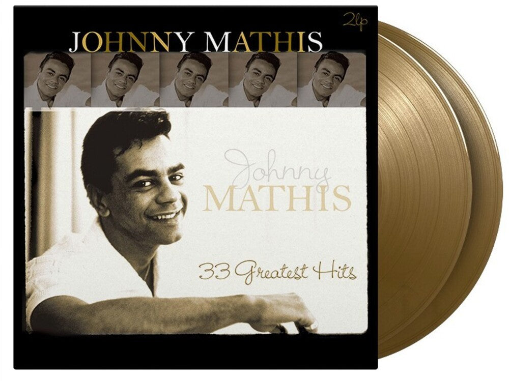 Johnny Mathis - 33 Greatest Hits - 180gm Gold Vinyl [Colored Vinyl] (Gol) [New Vinyl]