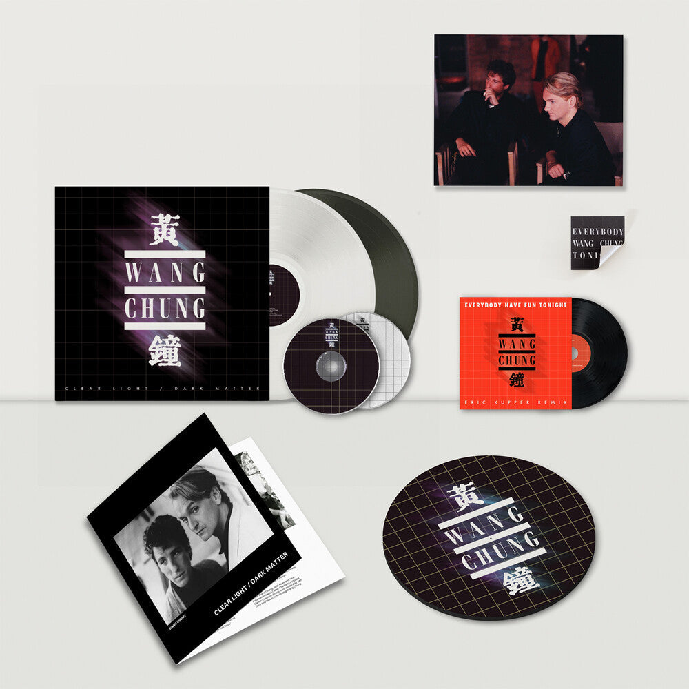 Wang Chung - Clear Light / Dark Matter  [Deluxe Clear White & Black 2LP 2CD] [New Vinyl]