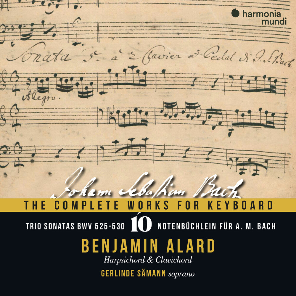 Benjamin Alard - Bach: The Complete Works For Keyboard Vol.10 [CD] [New CD]