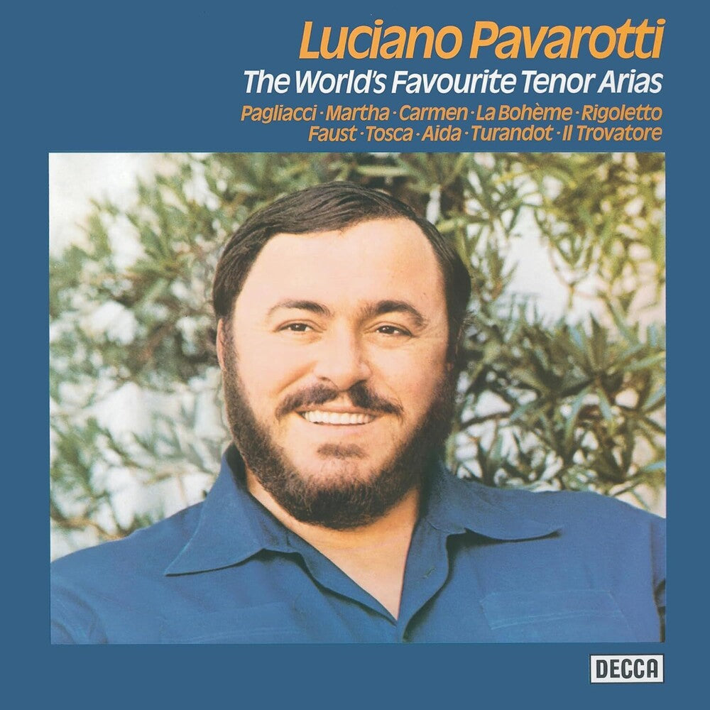 Luciano Pavarotti - World's Favourite Tenor Arias Music CD