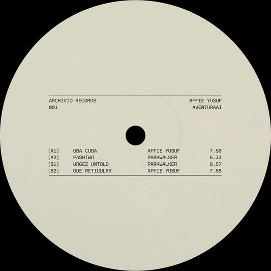 Affie Yusuf - Aventuraii [12" Vinyl]