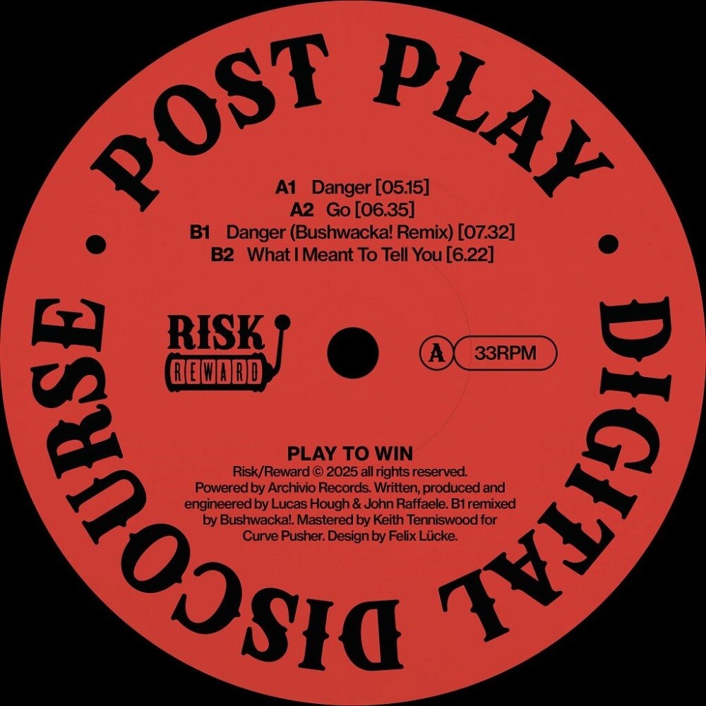 Post Play - Digital Discourse (Ep) [12" Vinyl] [New Vinyl]