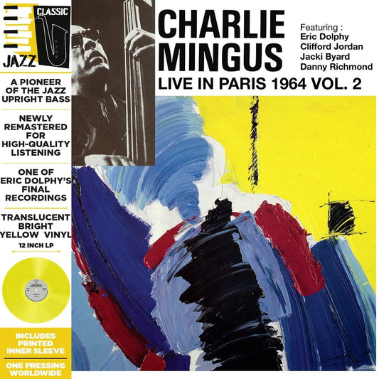 Charlie Mingus - Live In Paris 1964 Vol. 2 - Translucent Yellow [LP] [New Vinyl]
