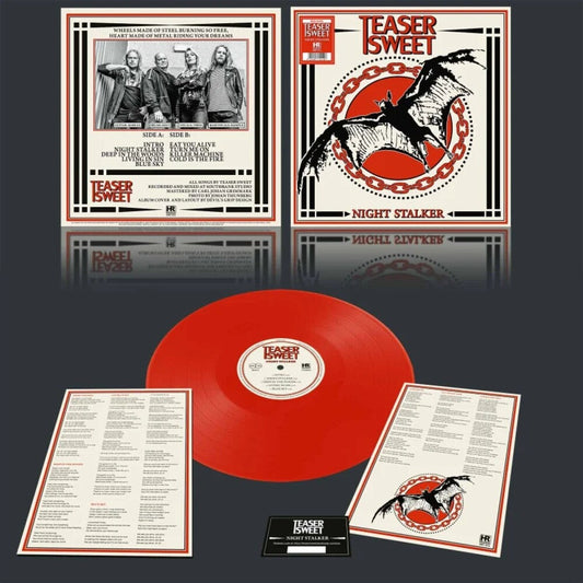 Teaser Sweet - Night Stalker - Red [Colored Vinyl] (Red) [Download Included] [New Vinyl]
