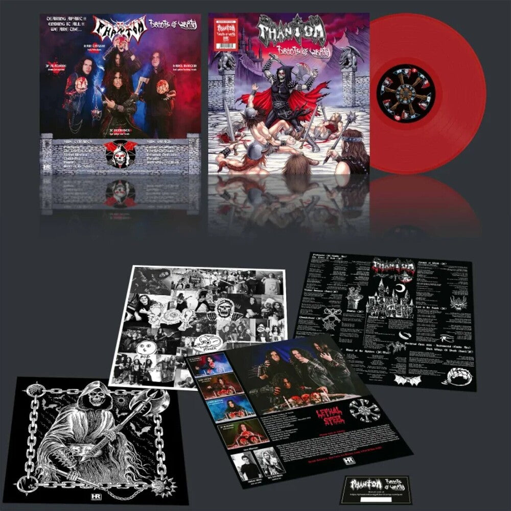 Phantom - Tyrants Of Wrath - Red [Colored Vinyl] (Red) [Download Included] [New Vinyl]