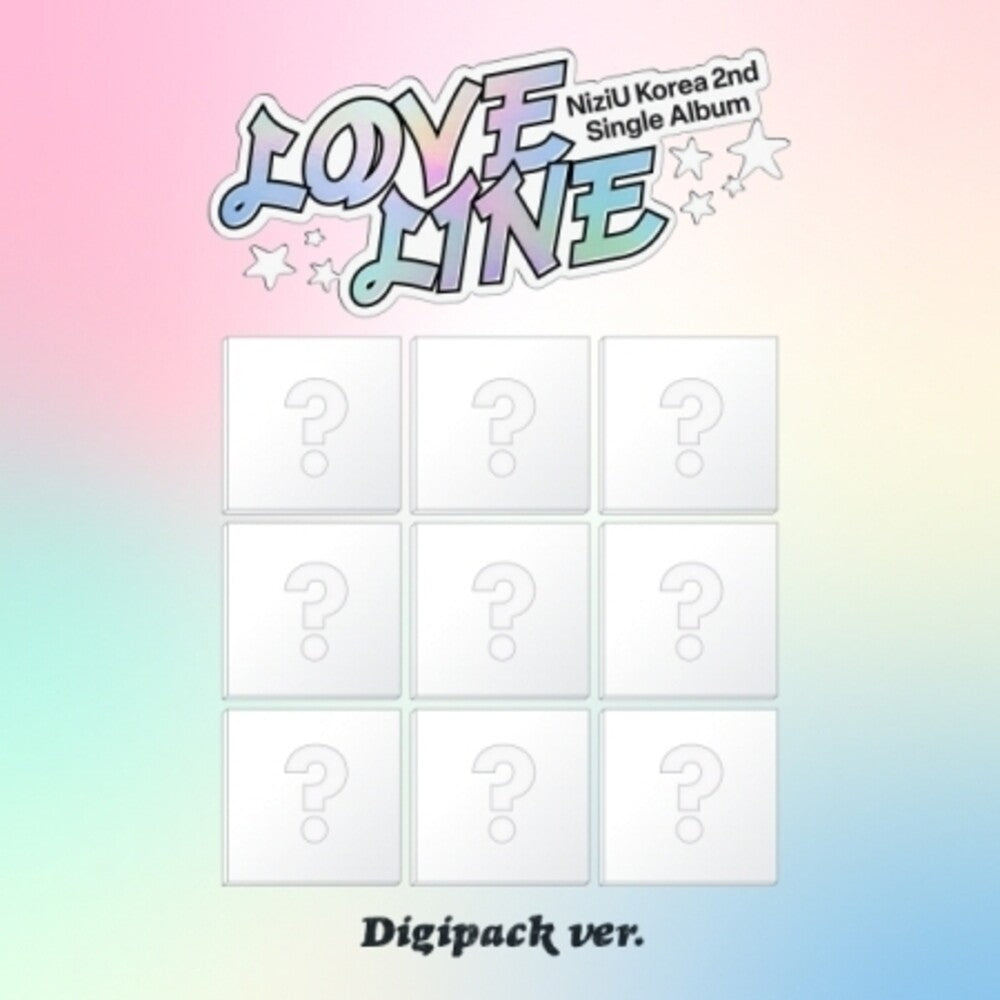 NiziU - Love Line - Digipack Version - Random Cover (Post) [CD] [New CD]