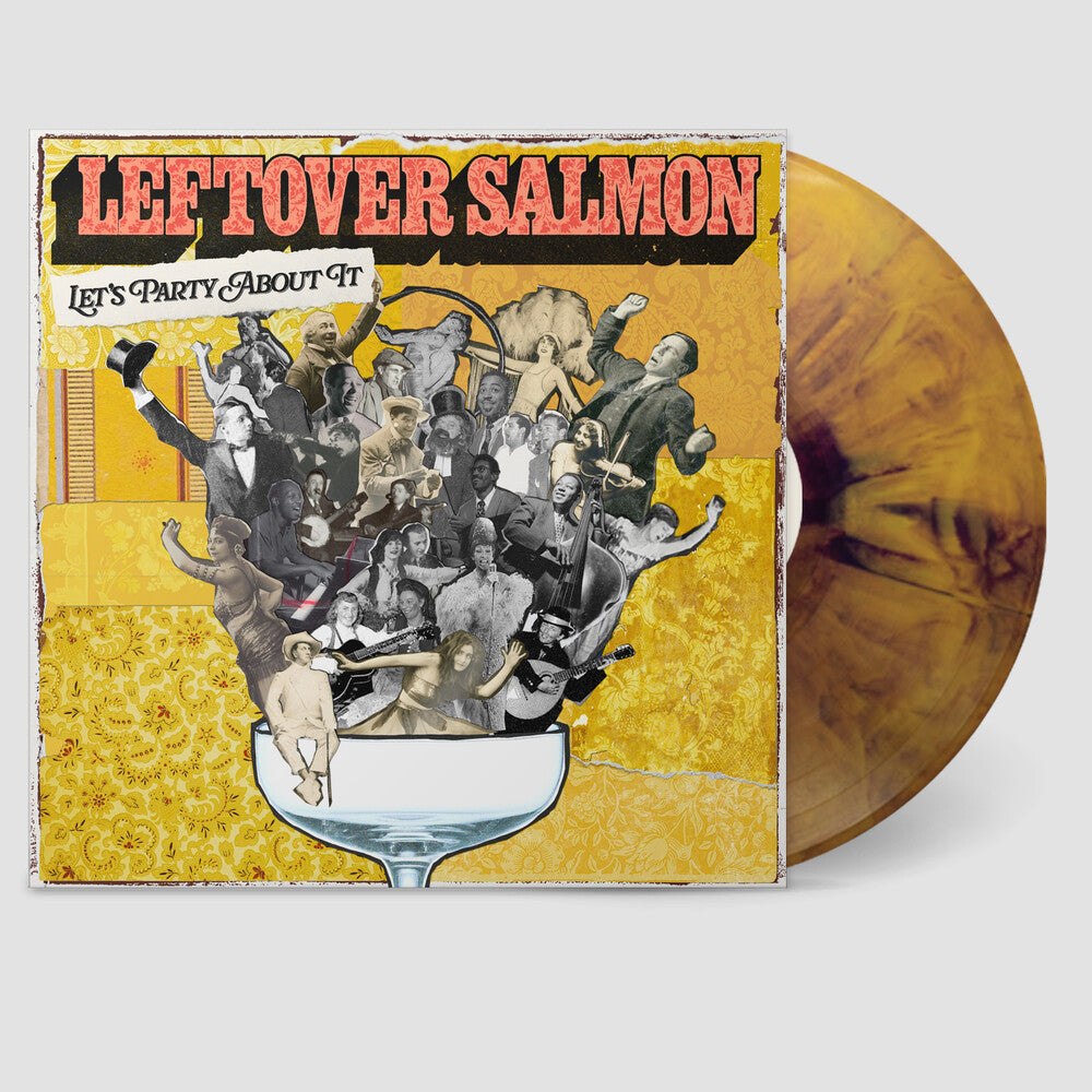 Leftover Salmon - Let's Party About It - Deep Yellow / Purple Twisted [LP] [New Vinyl]
