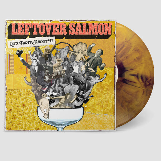 Leftover Salmon - Let's Party About It - Deep Yellow / Purple Twisted [LP] [New Vinyl]