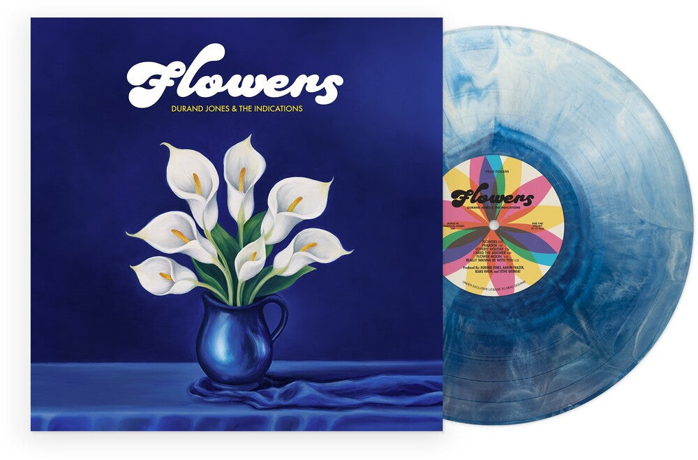 Durand Jones  & The Indications - Flowers - Blue (Blue) [Colored Vinyl] [New Vinyl]