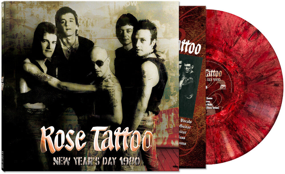 Rose Tattoo - New Year's Day 1980 [Colored Vinyl] [Limited Edition] (Red) [New Vinyl]