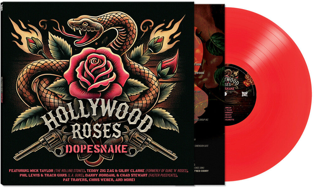 Hollywood Roses - Dopesnake [Colored Vinyl] [Limited Edition] (Red) [New Vinyl]