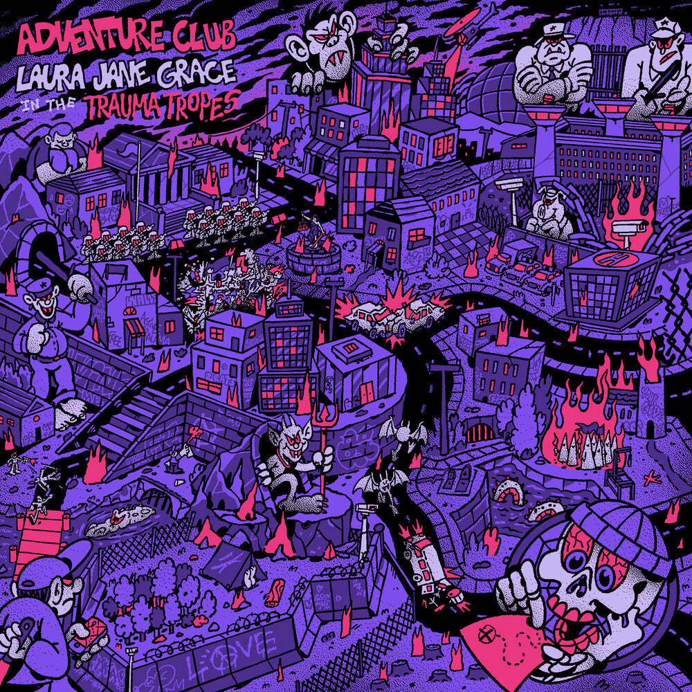 Laura Grace  Jane - Adventure Club [Pink] Vinyl Record [New]