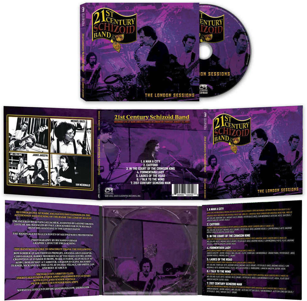 21st Century Schizoid Band - The London Sessions [CD] [New CD]