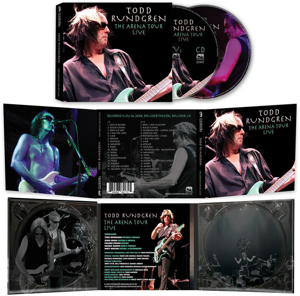 Todd Rundgren - The Arena Tour Live [CD + DVD] [New CD]