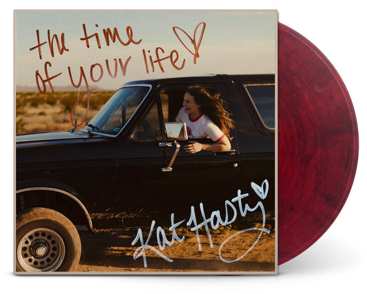 Kat Hasty - The Time Of Your Life [LP Maroon with Black Swirl] [New Vinyl]
