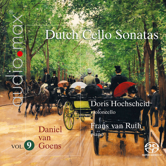 Doris Hochscheid - Dutch Cello Sonatas Vol. 9 - Van Goens [CD] [New CD]