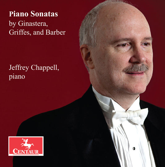 Jeffrey Chappell - Piano Sonatas By Ginastera Griffes & Barber [CD] [New CD]