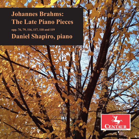 Daniel Shapiro - Brahms: The Late Piano Pieces [CD] [New CD]