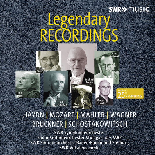 CLARA HASKIL - Legendary Recordings - Swrmusic 25th Anniversary [CD] [New CD]