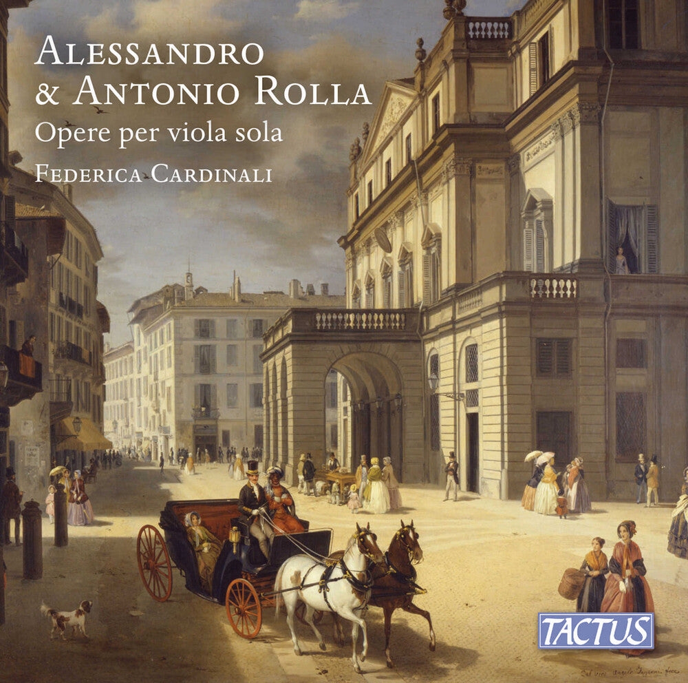 Federica Cardinali - Alessandro & Antonio Rolla: Opere Per Viola Sola [CD] [New CD]