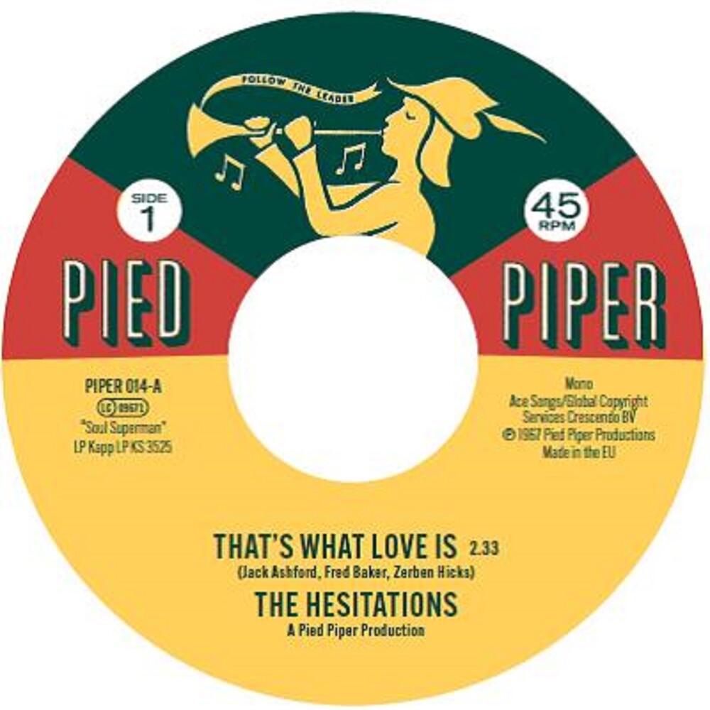 Hesitations - That's What Love Is / Soul Superman #2 (Uk) [7" Vinyl] [New Vinyl]