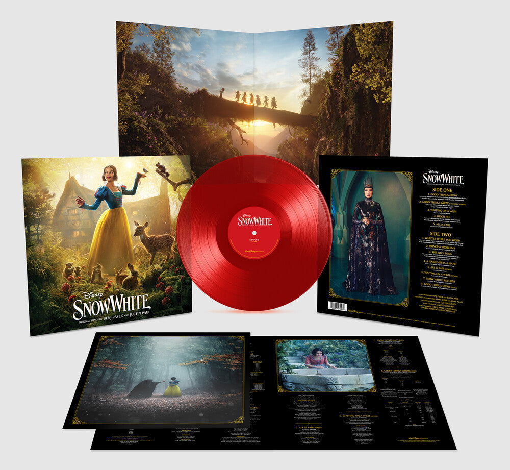 Benj Pasek  / Paul,Justin (Colv) (Ruby) - Disney's Snow White - O.S.T. [Translucent Ruby LP] [New Vinyl]