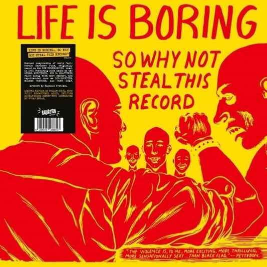 Life Is Boring So Why Not Steal This Record / Var - Life Is Boring So Why Not Steal This Record / Various - Colored Vinyl [LP] [New Vinyl]