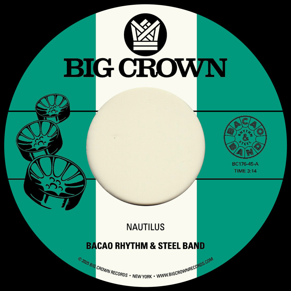 Bacao Rhythm & Steel Band - Nautilus B/W Maria Tambien [7" Vinyl] [New Vinyl]