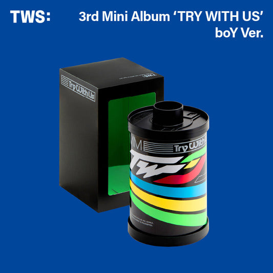 TWS - Tws 3rd Mini Album 'try With Us' (Boy Ver.) (Post) [CD] [New CD]