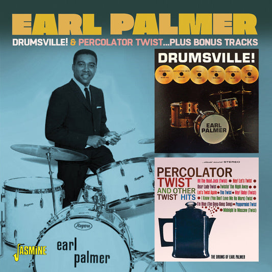 Earl Palmer - Drumsville / Percolator Twist Plus Bonus Tracks [CD] [New CD]