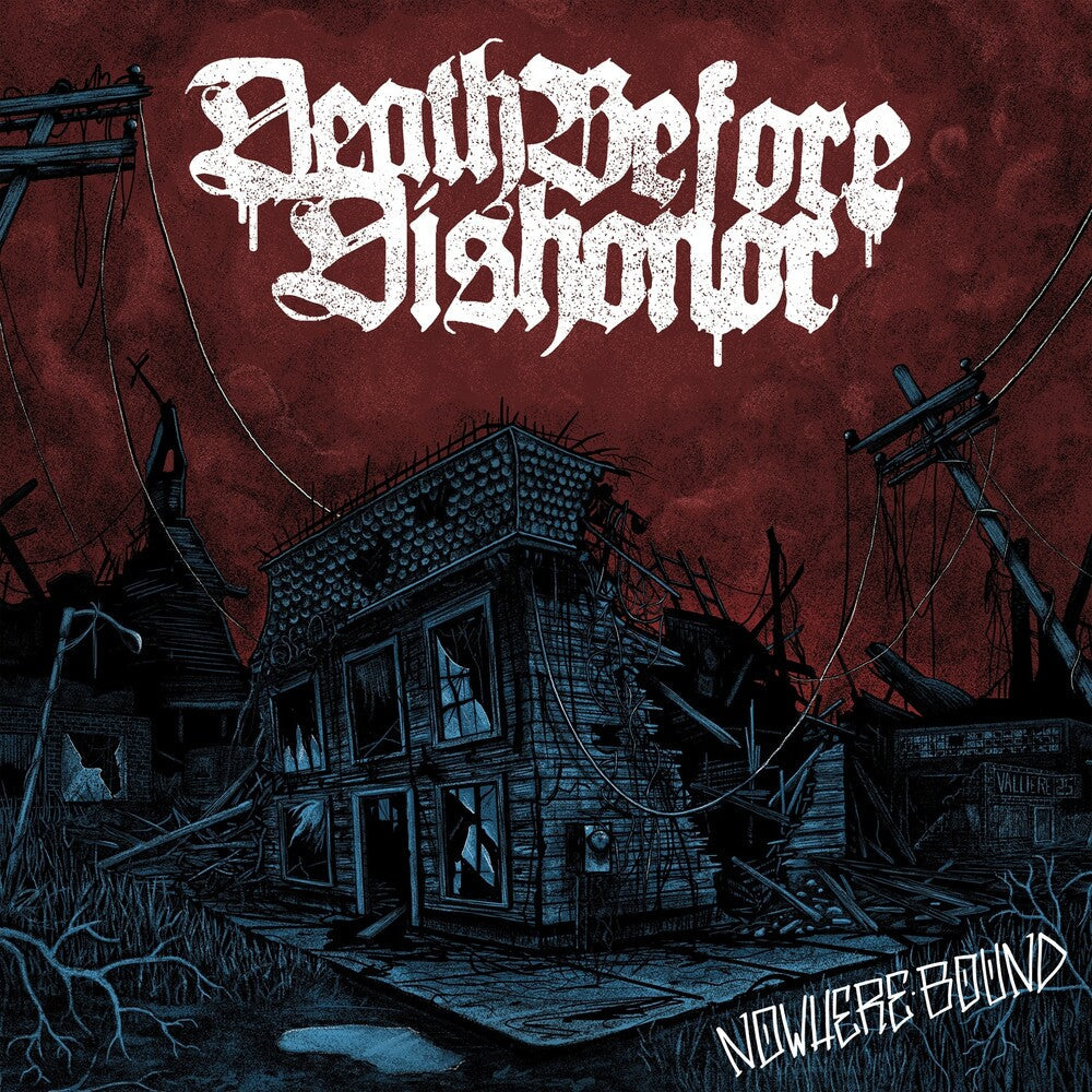 Death Before Dishonor - Nowhere Bound     [Clear/Burgundy Splatter] [New Vinyl]