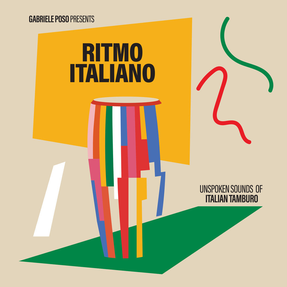 Gabriele Poso - Ritmo Italiano Unspoken Sounds Of Italian Tamburo [CD] [New CD]