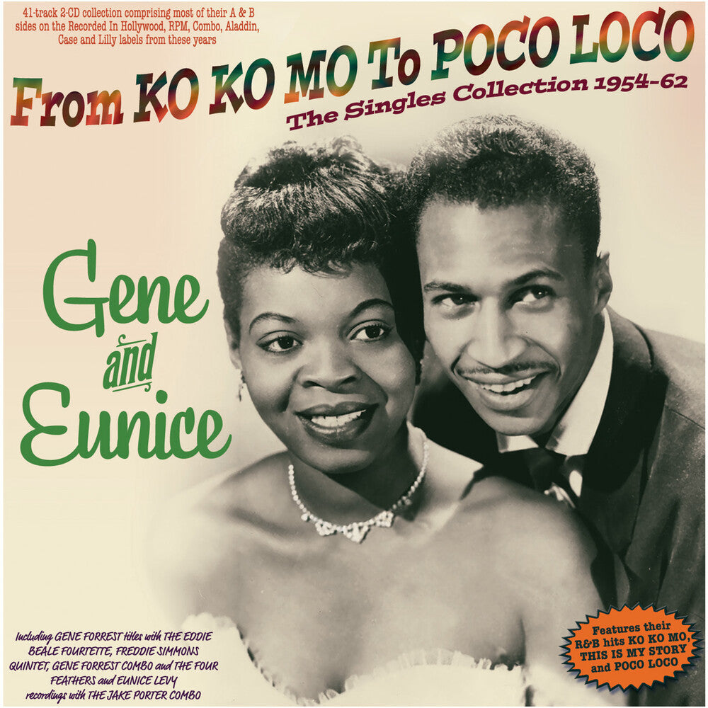 Gene and Eunice - From Ko Ko Mo To Poco Loco: The Singles Collection 1954-62 [CD] [New CD]