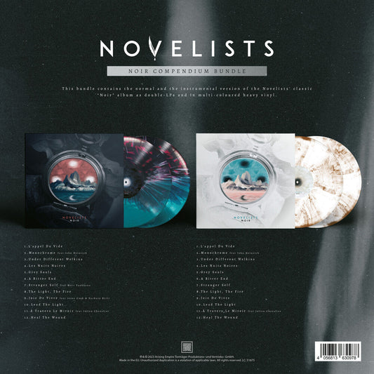 Novelists - Noir + Instrumental (Blk) [Colored Vinyl] [Limited Edition] (Mgta) [New Vinyl]