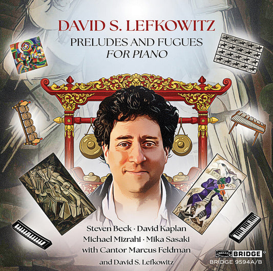 Michael Mizrahi - Lefkowitz: Preludes & Fugues [CD] [New CD]