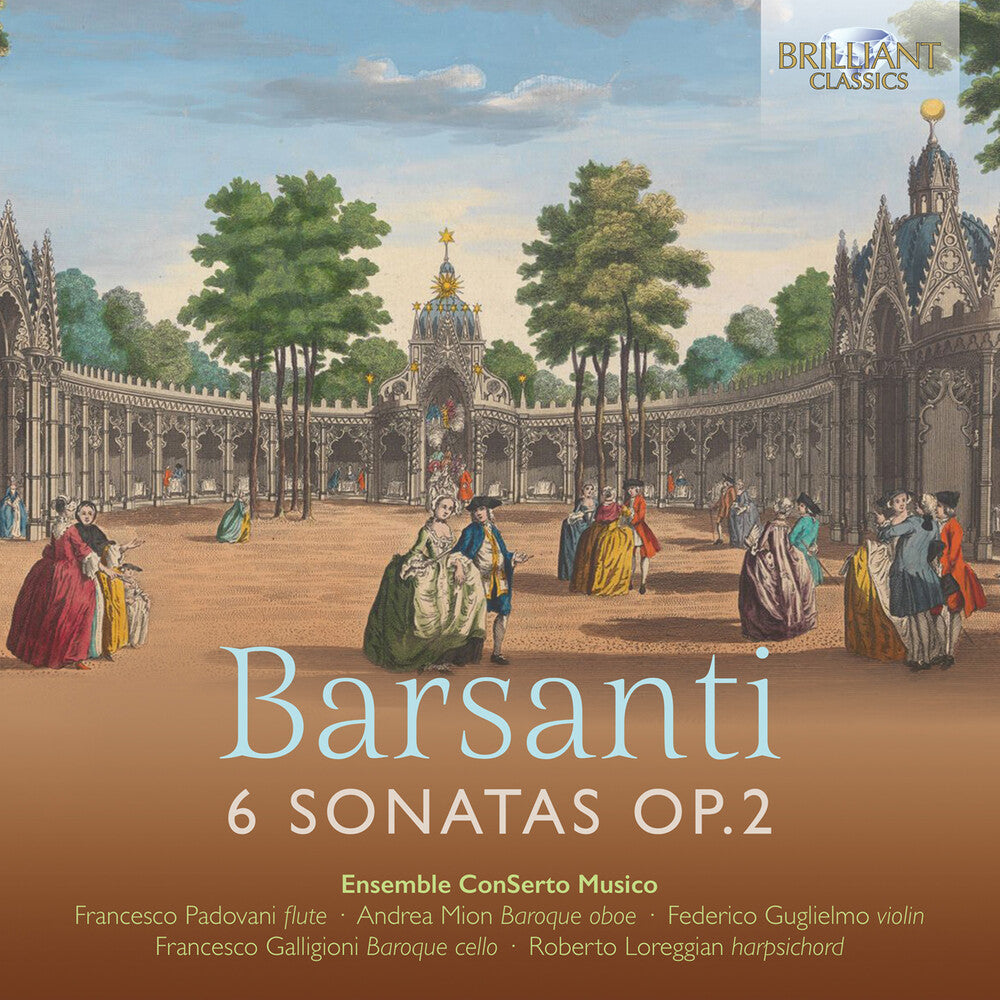 Ensemble ConSerto Musico - Barsanti: 6 Sons Op. 2 Music CD