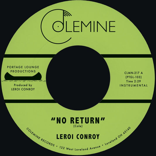 Leroi Conroy - No Return B/W Path Of Man [7" Vinyl] [New Vinyl]