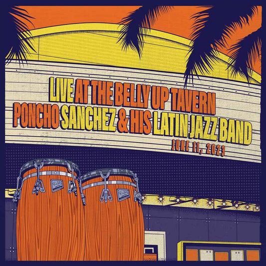 Poncho Sanchez & His Latin Jazz Band - Live at the Belly Up Tavern [Orange Colored Vinyl] [New Vinyl]