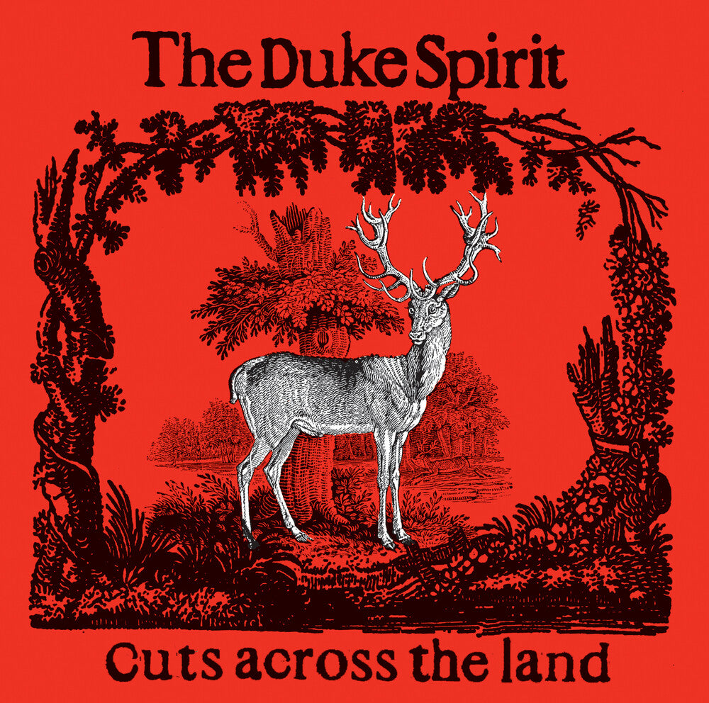 Duke Spirit - Cuts Across The Land - Deluxe Yellow & Red Splatter Vinyl [LP] [New Vinyl]