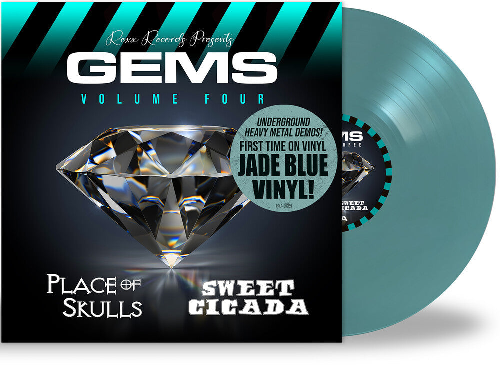 Place of Skulls / Sweet Cicada - Gems Vol. 4 - Blue (Blue) [Colored Vinyl] [Limited Edition] [New Vinyl]