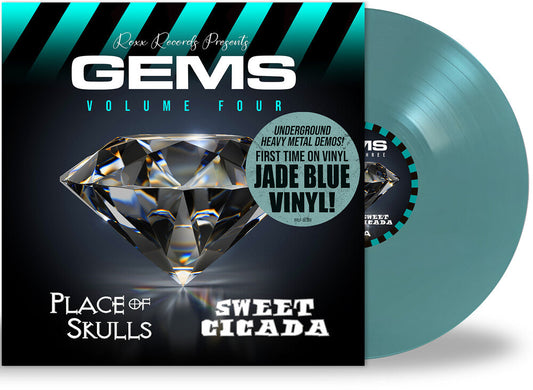 Place of Skulls / Sweet Cicada - Gems Vol. 4 - Blue (Blue) [Colored Vinyl] [Limited Edition] [New Vinyl]