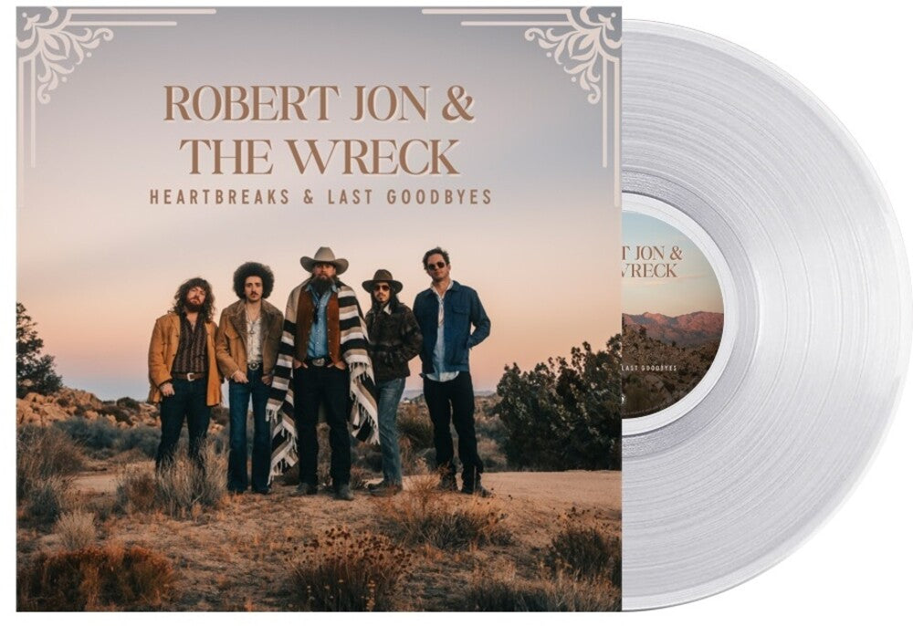Robert Jon  & The Wreck - Heartbreaks & Last Goodbyes [Crystal Clear LP] [New Vinyl]