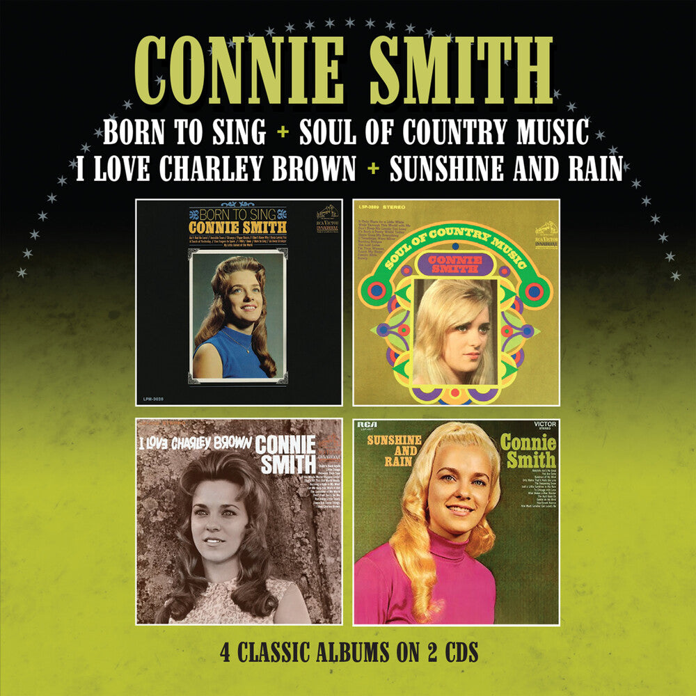 Connie Smith - Born To Sing / Soul Of Country Music / I Love (Uk) [CD] [New CD]