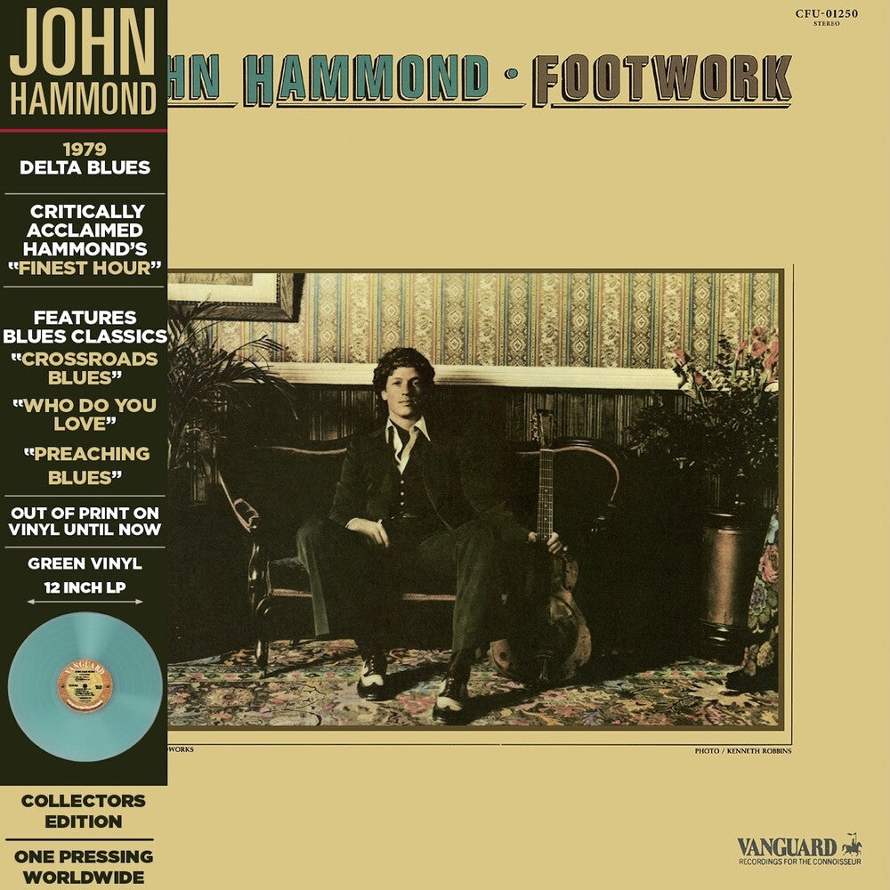 Hammond, John - Footwork - Green/Red [LP] [New Vinyl]
