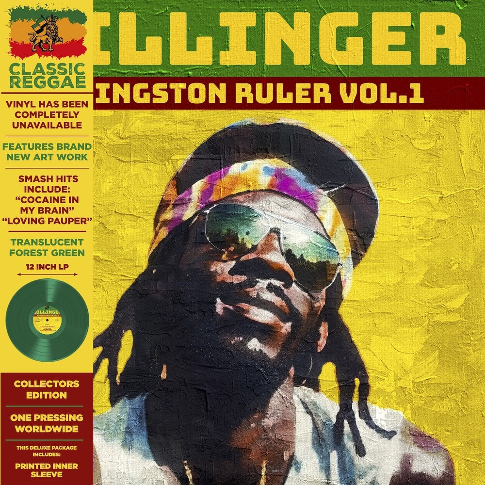 Dillinger - Kingston Ruler Vol.1 - Green [LP] [New Vinyl]