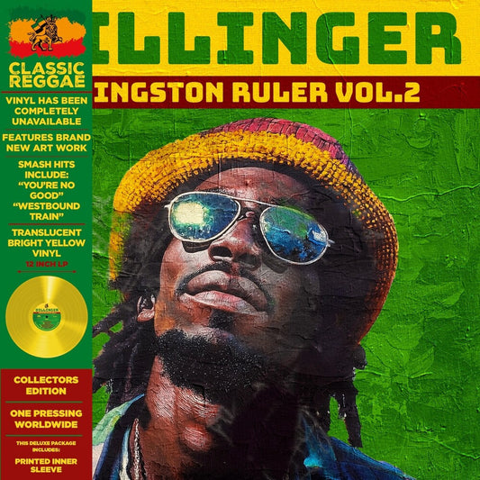 Dillinger - Kingston Ruler Vol.2 - Yellow [LP] [New Vinyl]