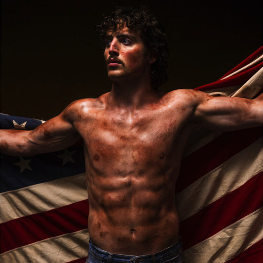 Benson Boone - American Heart [Red, White, and Blue Marble LP] Vinyl Record [New]