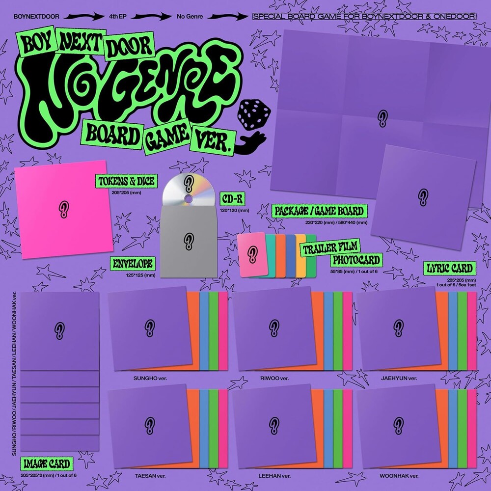 BOYNEXTDOOR - BOYNEXTDOOR 4th EP [No Genre] [Board Game ver.] [New CD]
