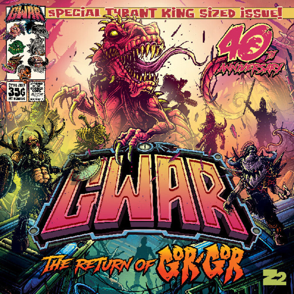 GWAR - The Return of Gor Gor [Semi-Transparent Purple 180g Vinyl Zoetrope Etching] [New Vinyl]